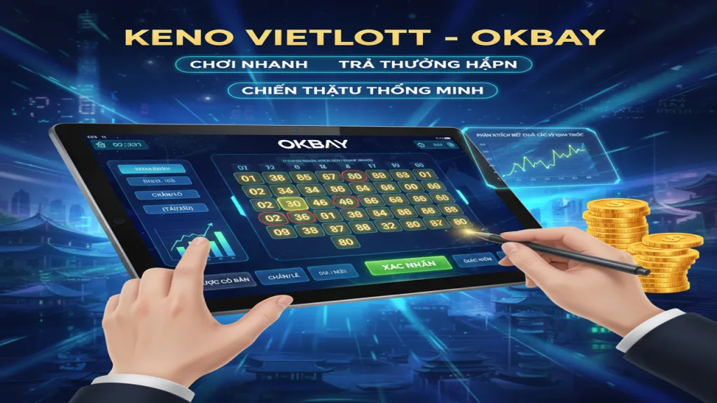 Cách chơi Keno Vietlott tại cổng game Okbay