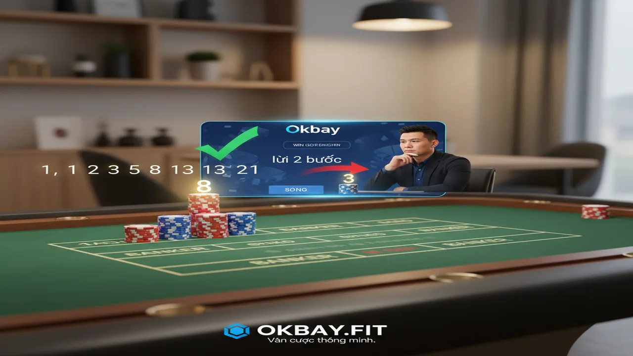 Chiến thuật Fibonacci trong cá cược Baccarat Okbay