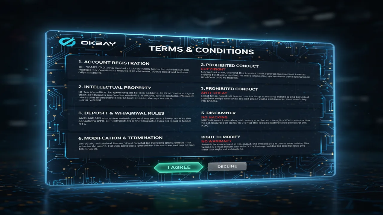 Điều Khoản Sử Dụng Okbay