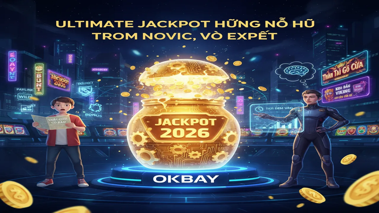 Hướng dẫn quay hũ Nổ Hũ Jackpot 2026 Okbay