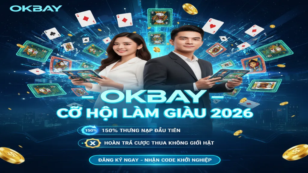 Top khuyến mãi game bài đổi thưởng 2026 Okbay