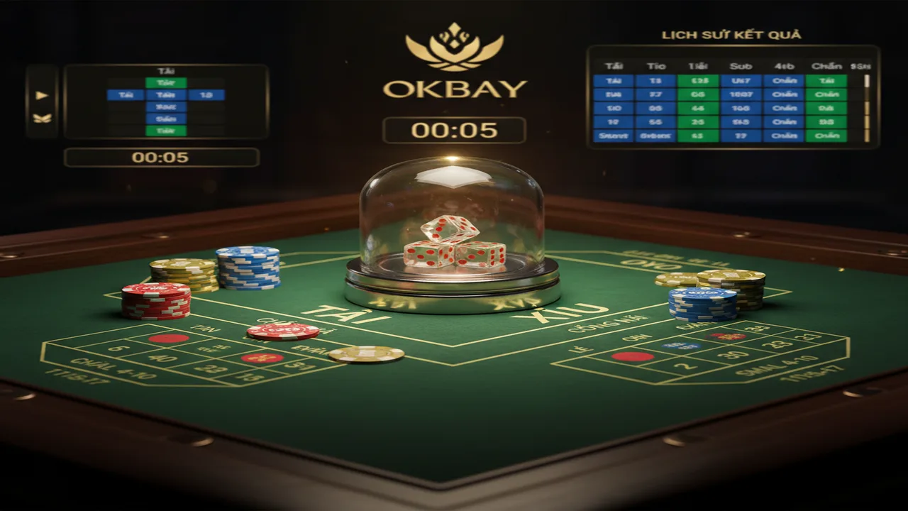 Quy luật chơi Tài Xỉu online dễ hiểu nhất Okbay